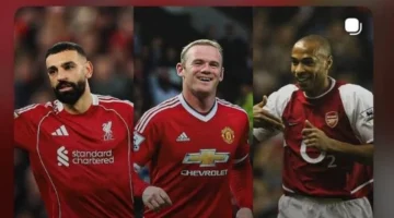 إنجاز تاريخي.. محمد صلاح يتخطى أرقام روني وهنري في قلعة آنفيلد